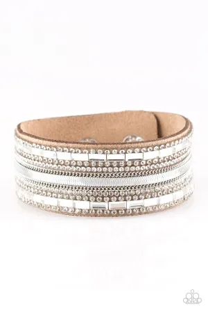 Teasingly Tomboy - Brown Urban Bracelet