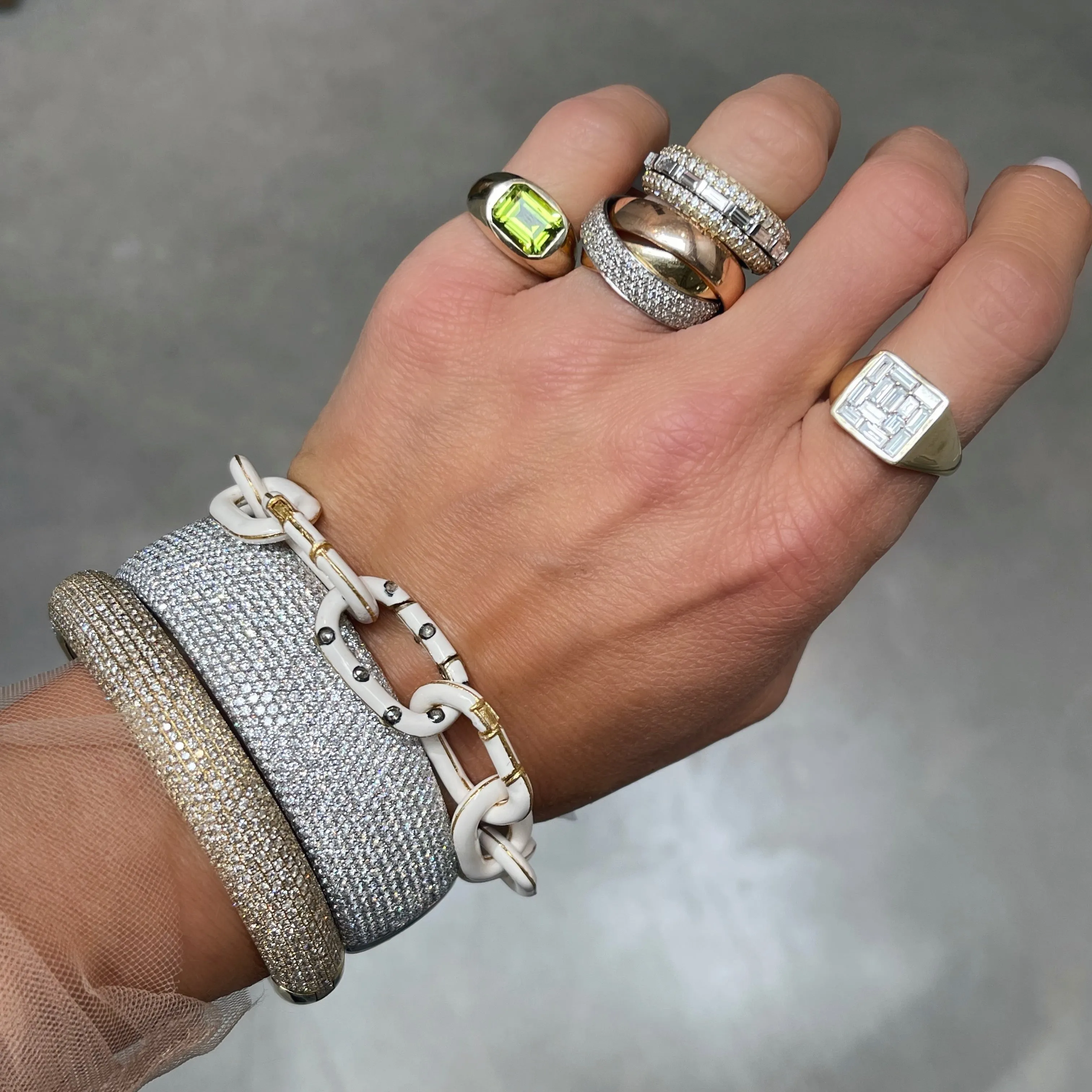 The BIG Diamond Cuff Bracelet