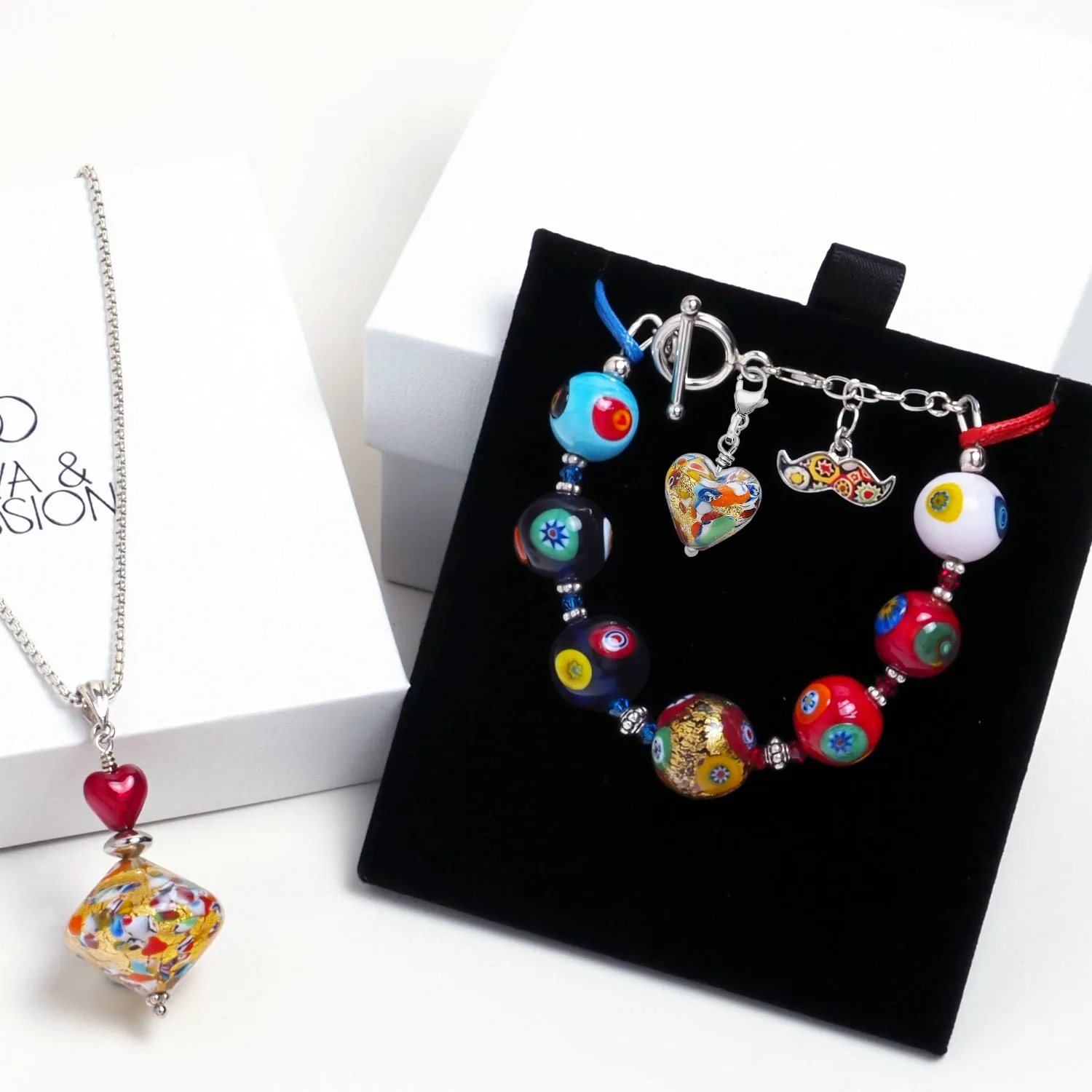 The Kiss Heart Charm