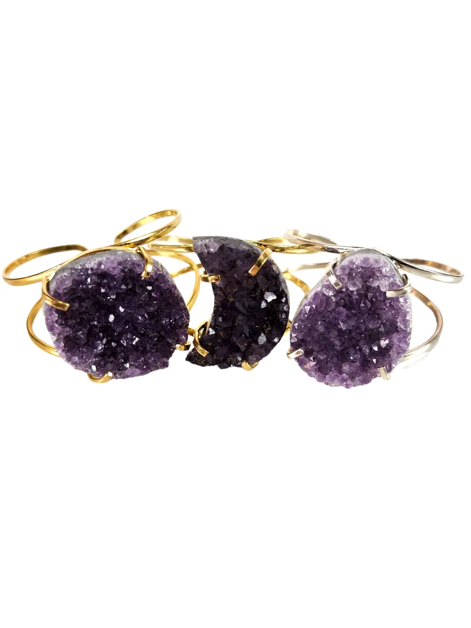 The Lyla Amethyst Cuff Collection