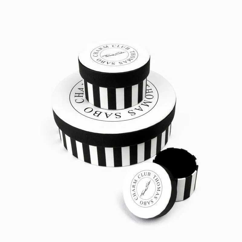 Thomas Sabo Charm Pendant - Hexagon with Silver Charmista Onyx