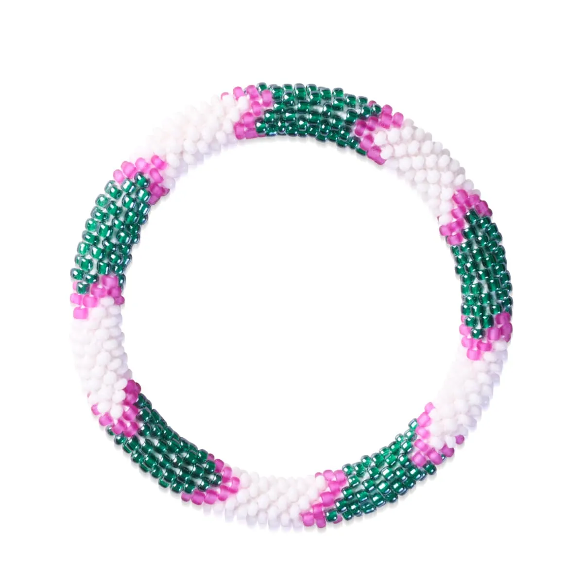 Tradescantia | Himalayan Glass Bead Bracelet