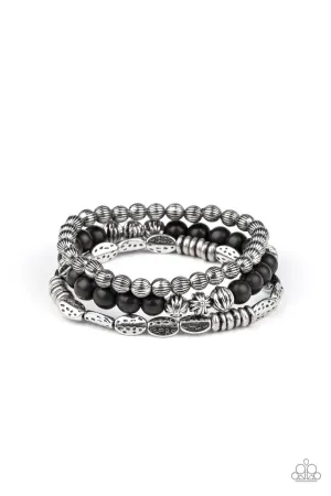 Trail Mix Mecca Black
Bracelet Paparazzi