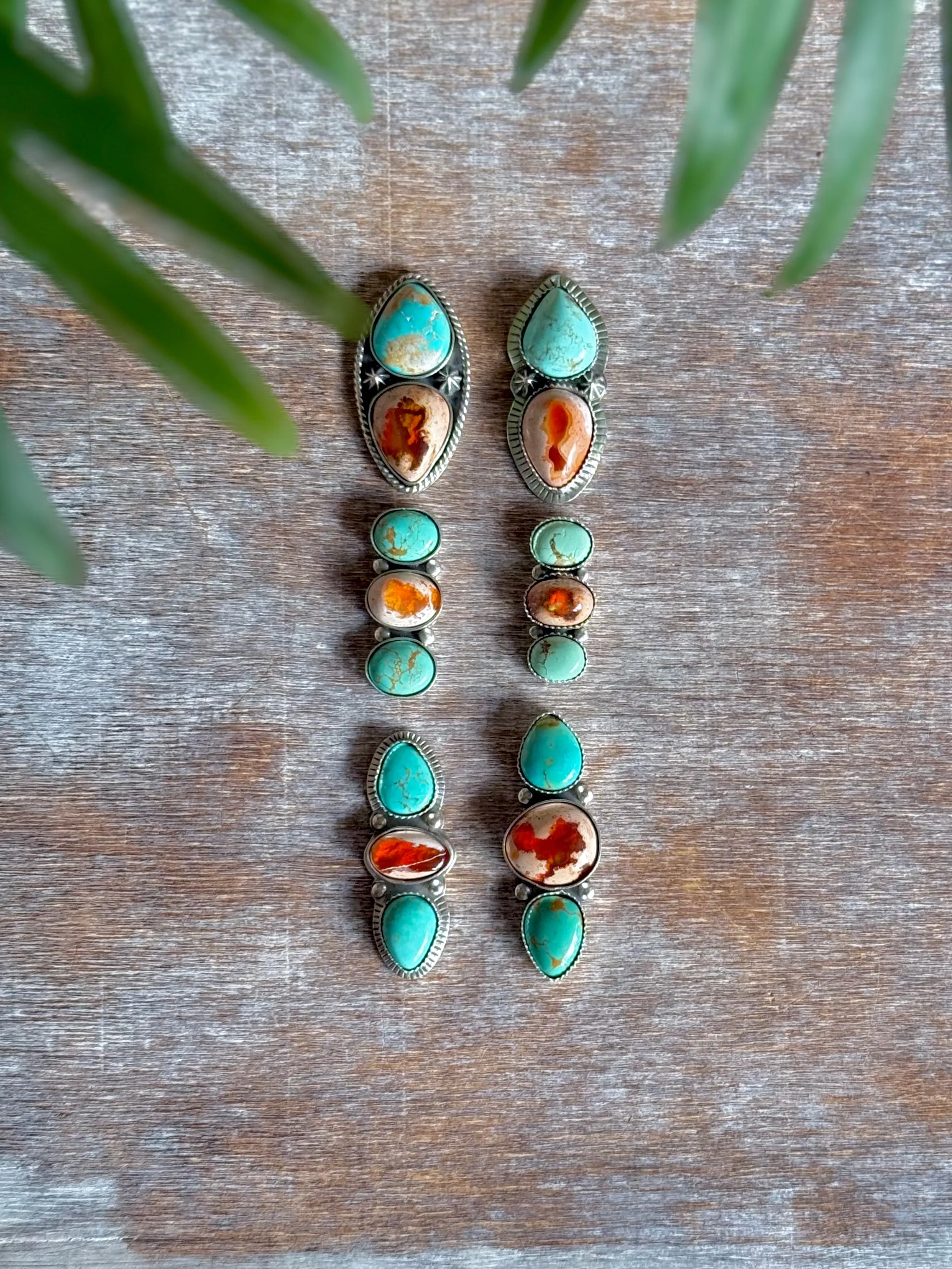 Turquoise   Mexican Fire Opal | Made to Order