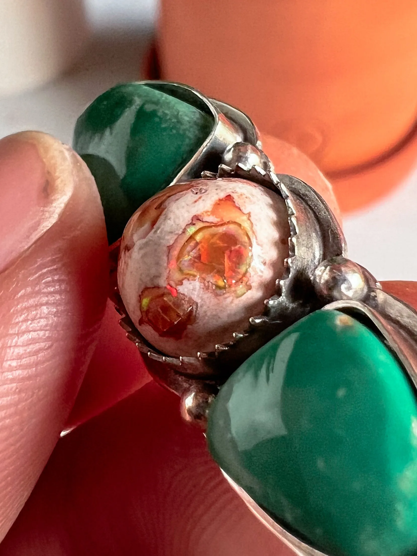 Turquoise   Mexican Fire Opal | Made to Order