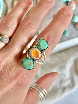 Turquoise   Mexican Fire Opal | Made to Order