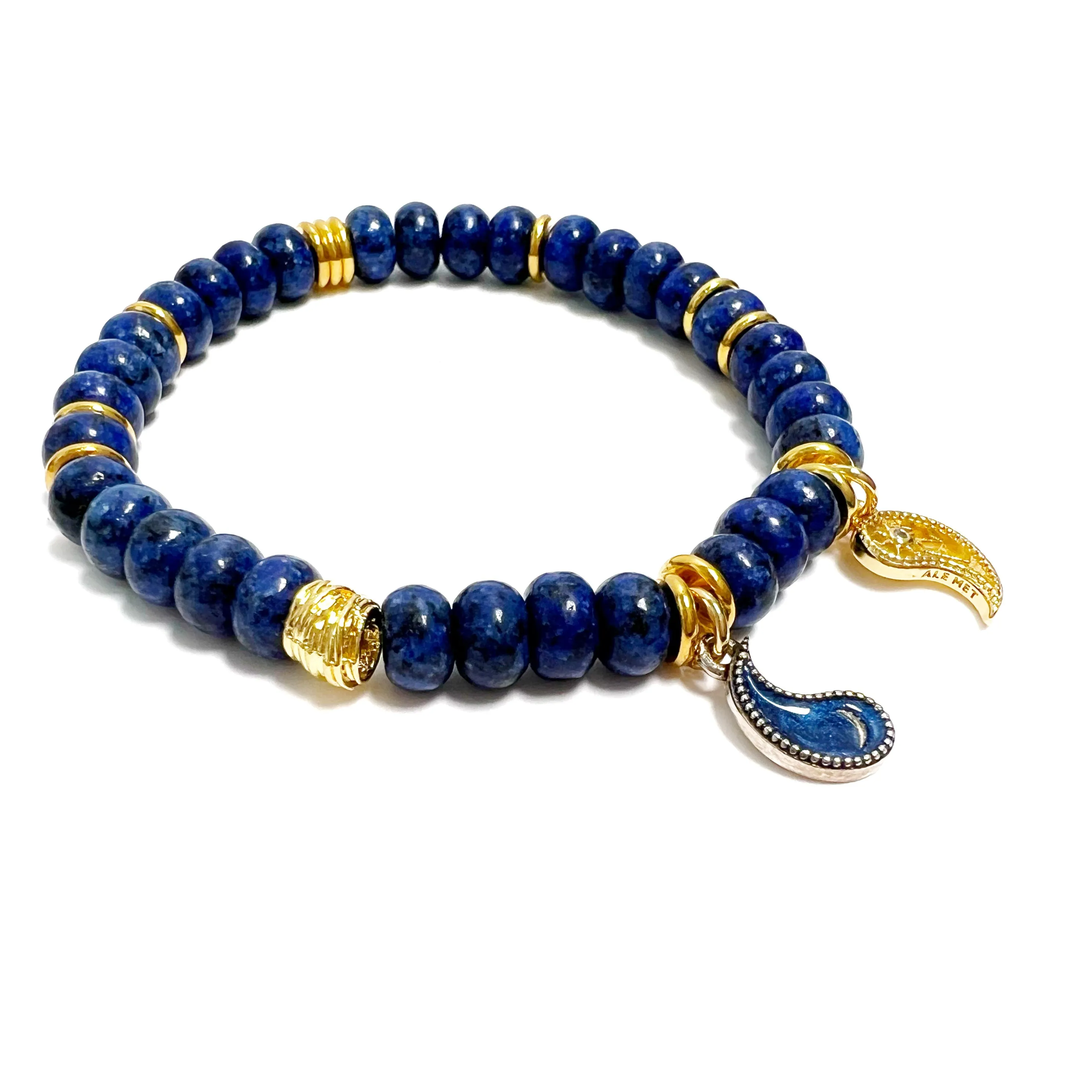 Vana Lapis Bracelets with Charms