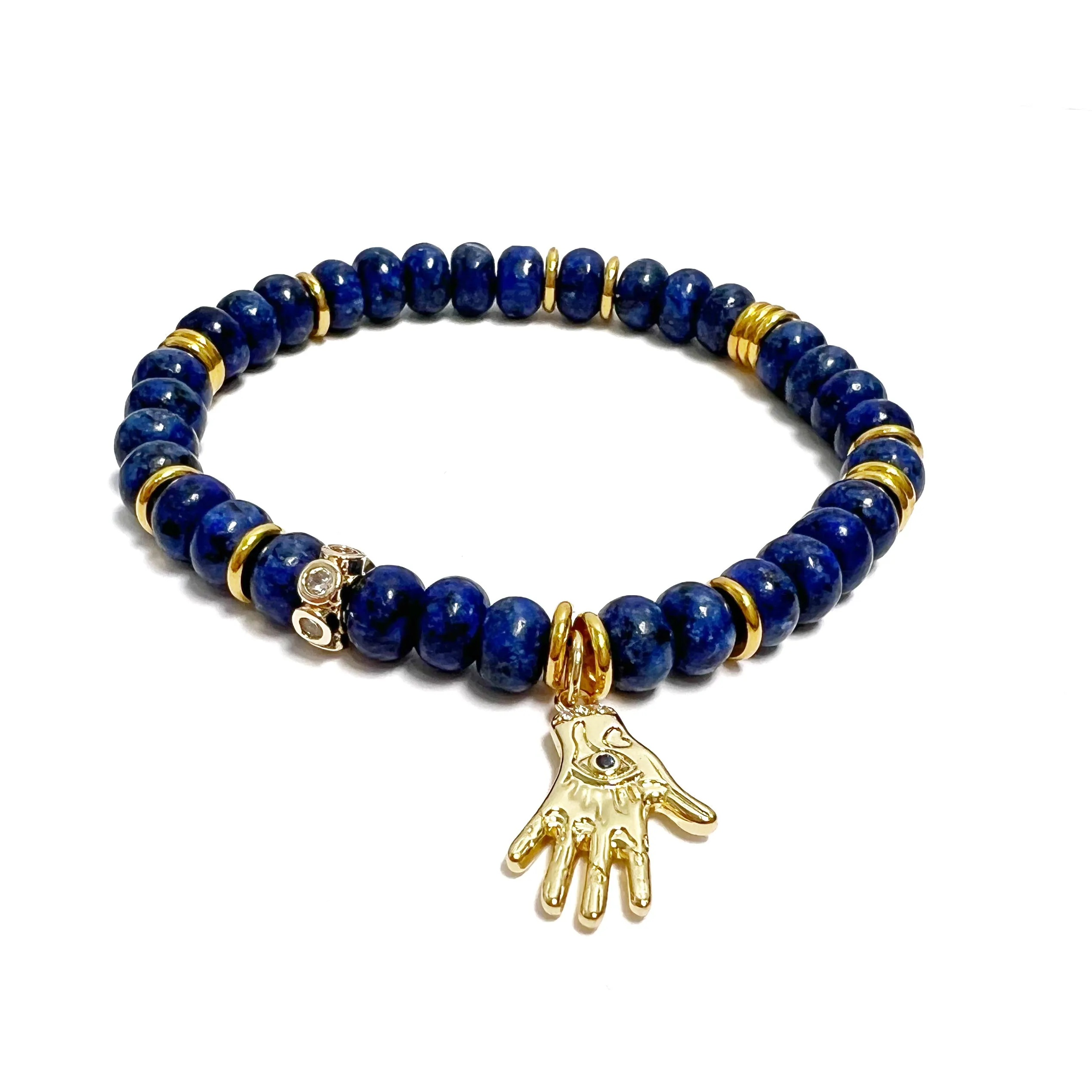 Vana Lapis Bracelets with Charms