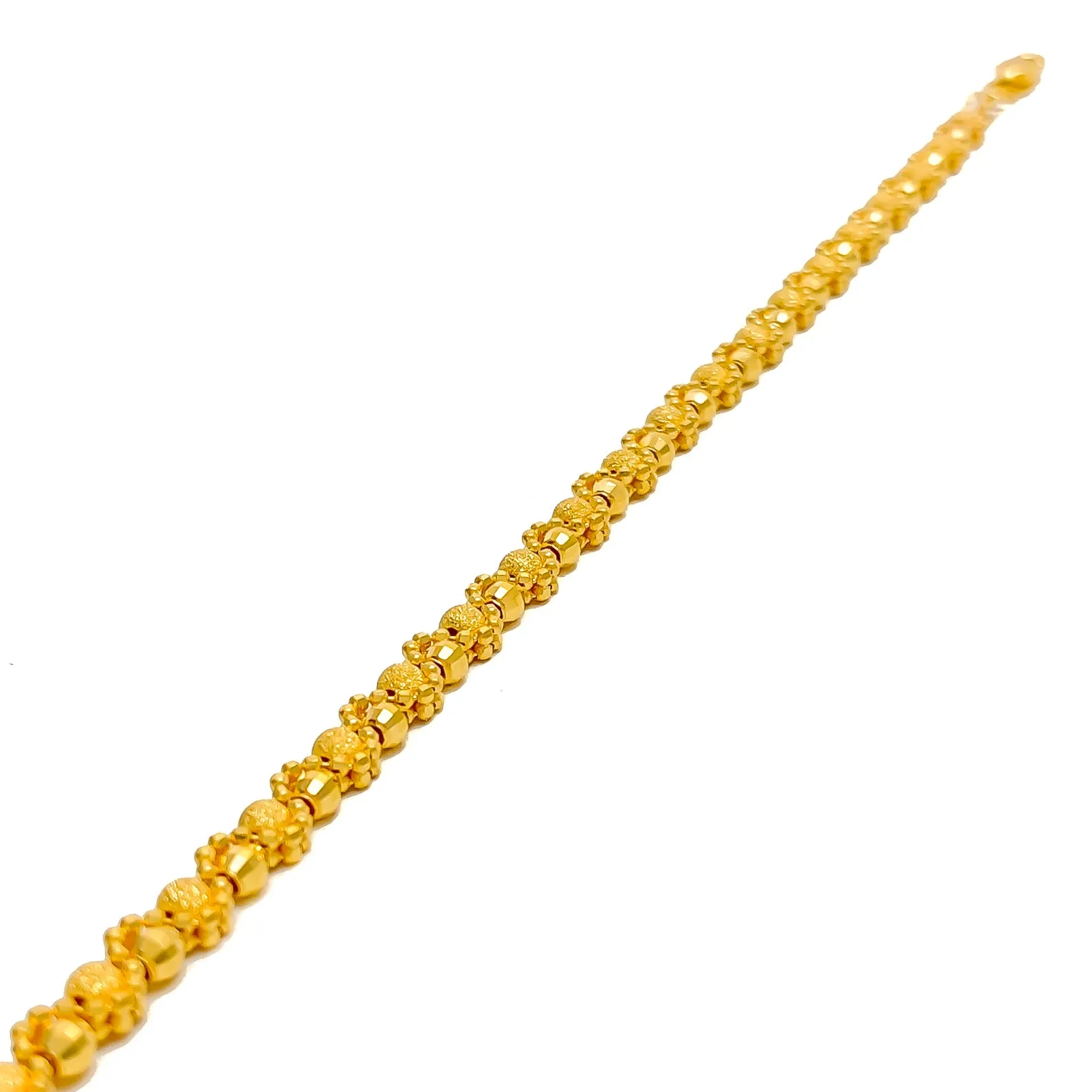 Versatile Glowing 22K Gold Bracelet