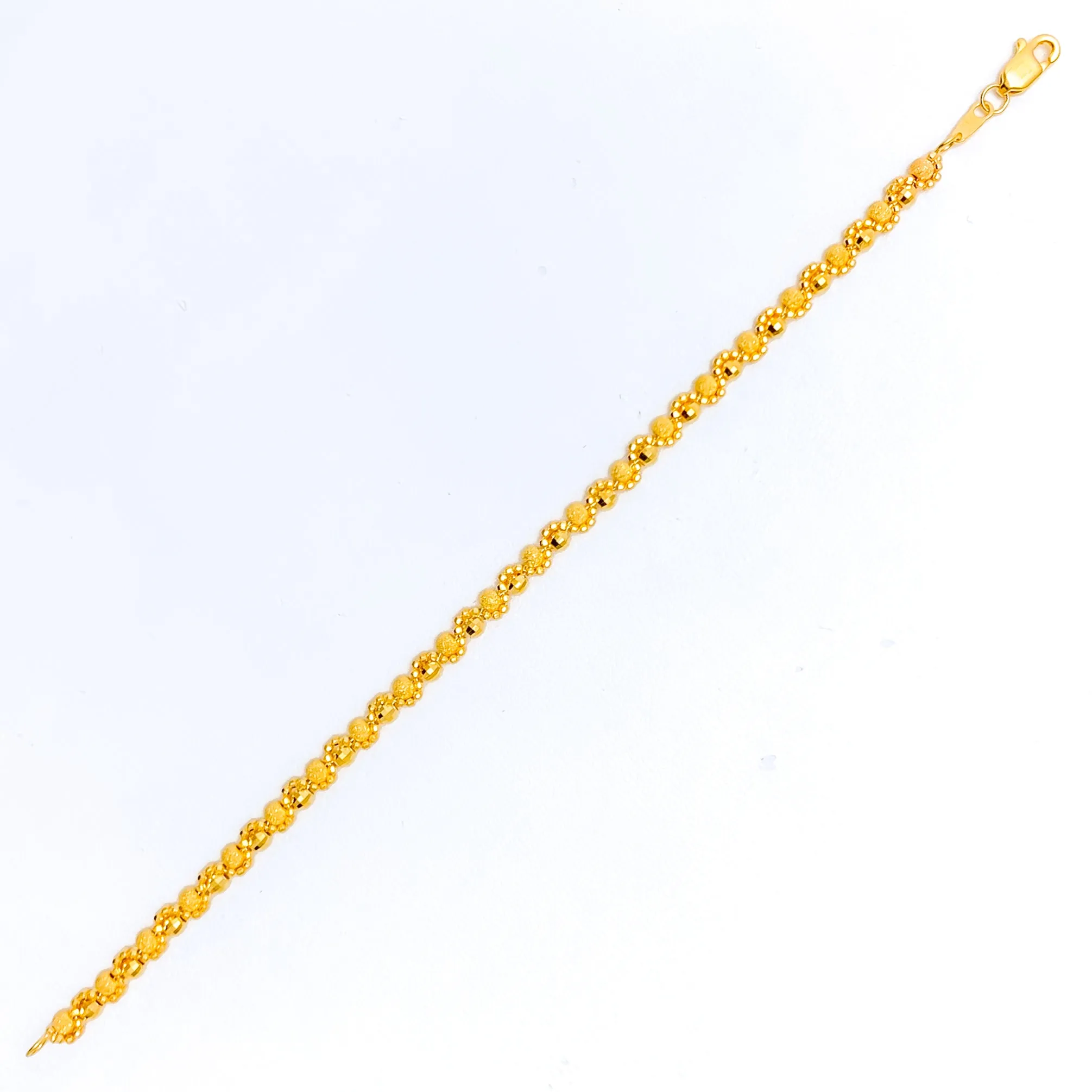 Versatile Glowing 22K Gold Bracelet