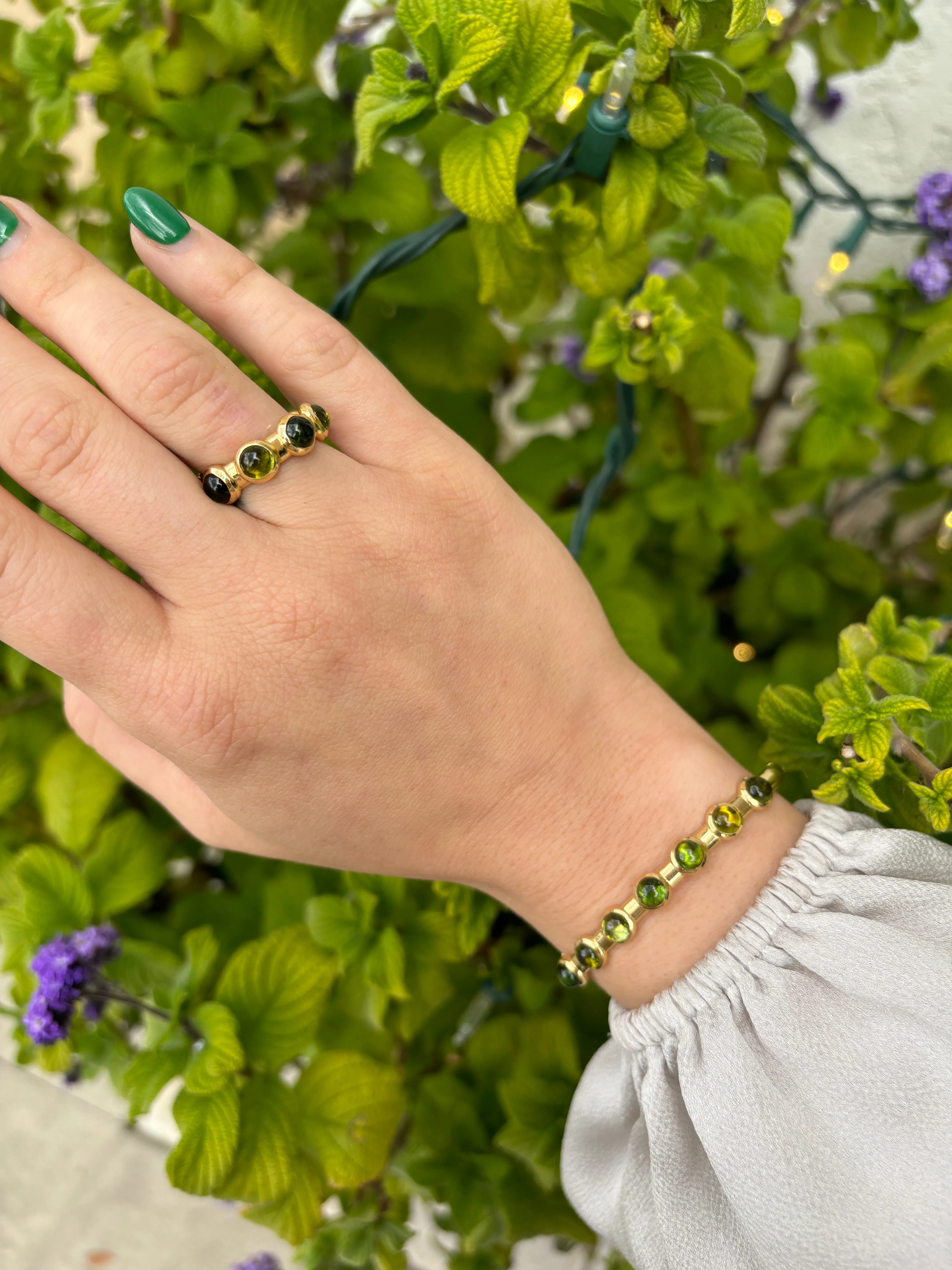 VIC BANGLE - TOURMALINE