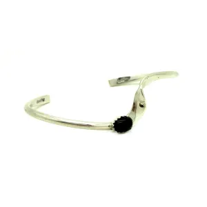 Wavy Black Onxy Bracelet