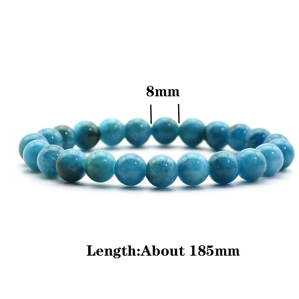 Women Men Natural Stone Quartz Bracelets Tiger Eye
