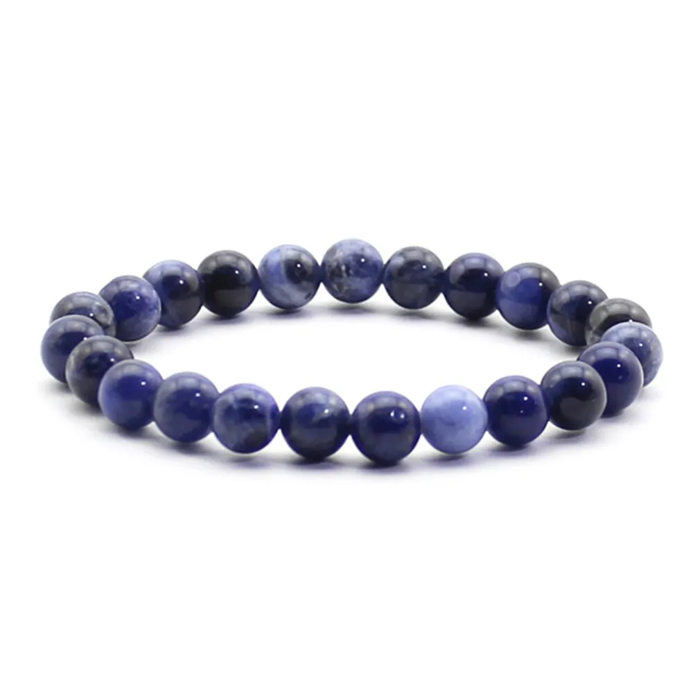 Women Men Natural Stone Quartz Bracelets Tiger Eye