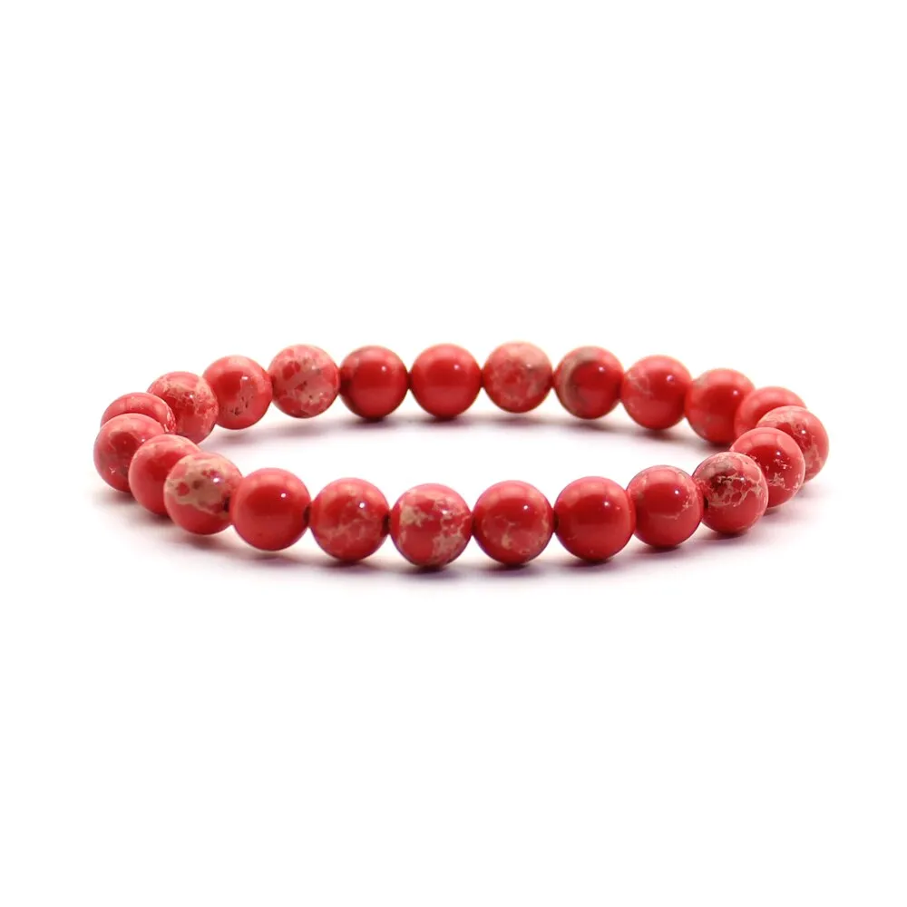 Women Men Natural Stone Quartz Bracelets Tiger Eye