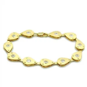Women's Bracelets - LO2015 - Matte Gold & Gold Brass
