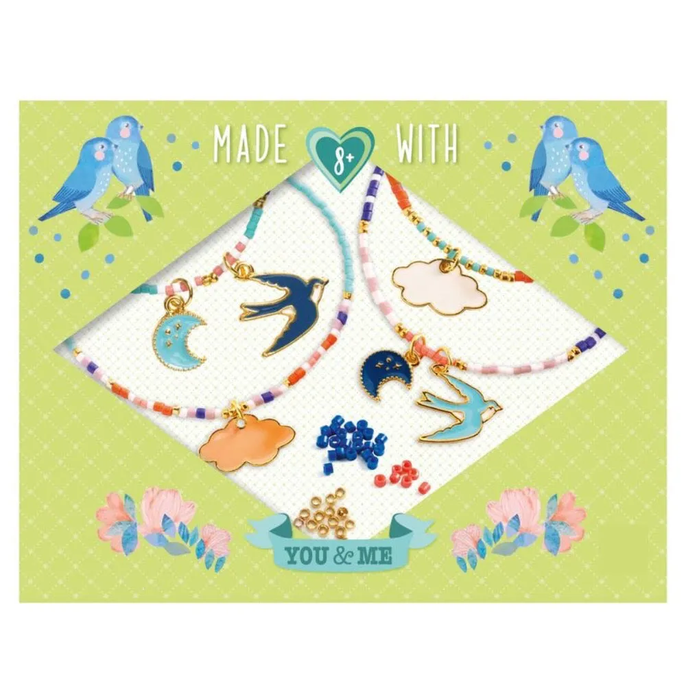 YOU AND ME WRAP SKY BEADS SET